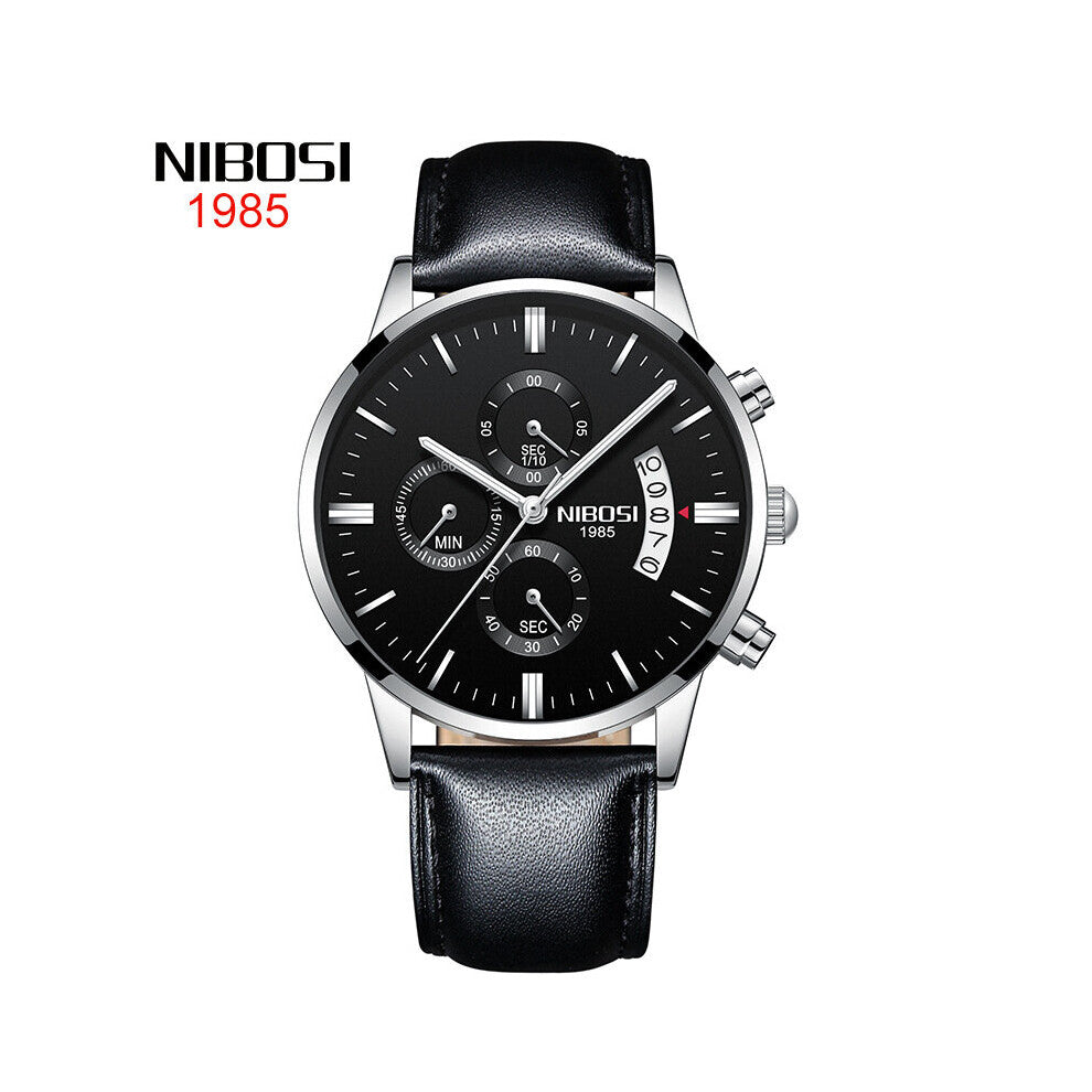NIBOSI Digital Watches Men Waterproof Belt Sport Watches Mens Noctilucous Male Wristwatch relogio masculino