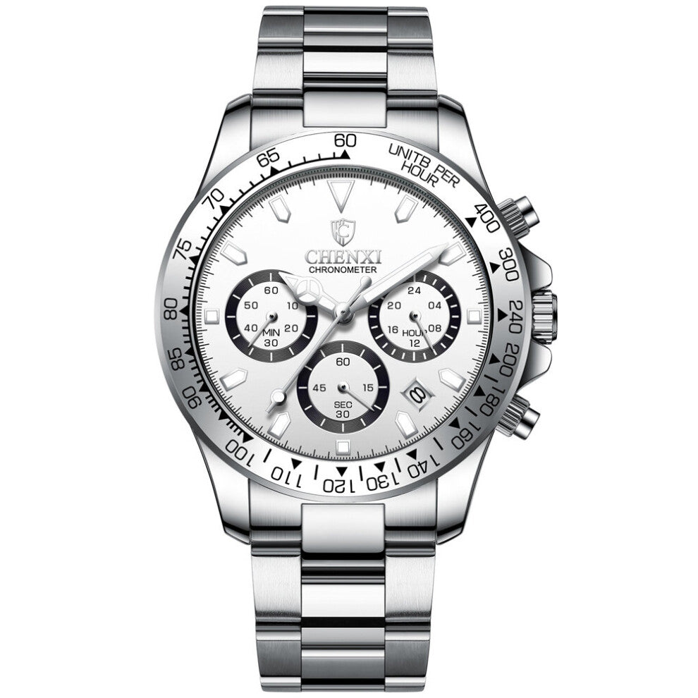 Men Watches Top Sport Quartz Watch Men Luminous Waterproof Chronograph Date Wristwatch Relogio Masculino