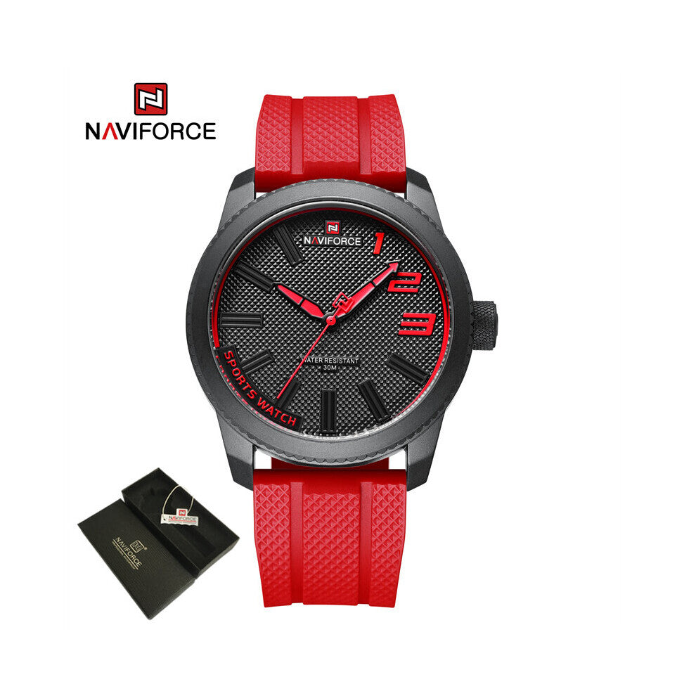 Top Silicone Strap Mens Watches Waterproof Sport Quartz Military Watch Men Clock Relogio Masculino