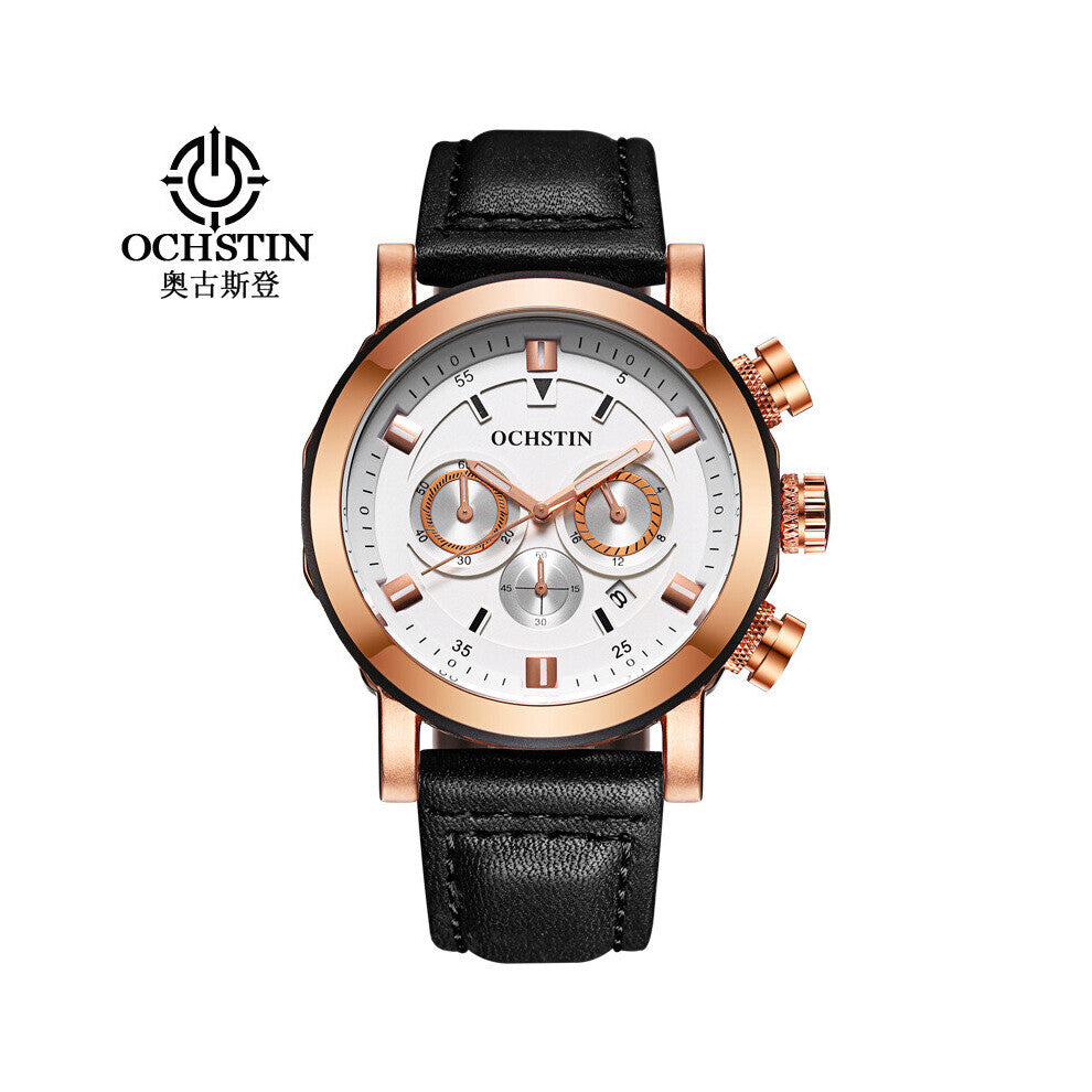 Men Sports Quartz Watches Top Male Timed Movement Waterproof Wristwatch Chronograph Relogio Masculino