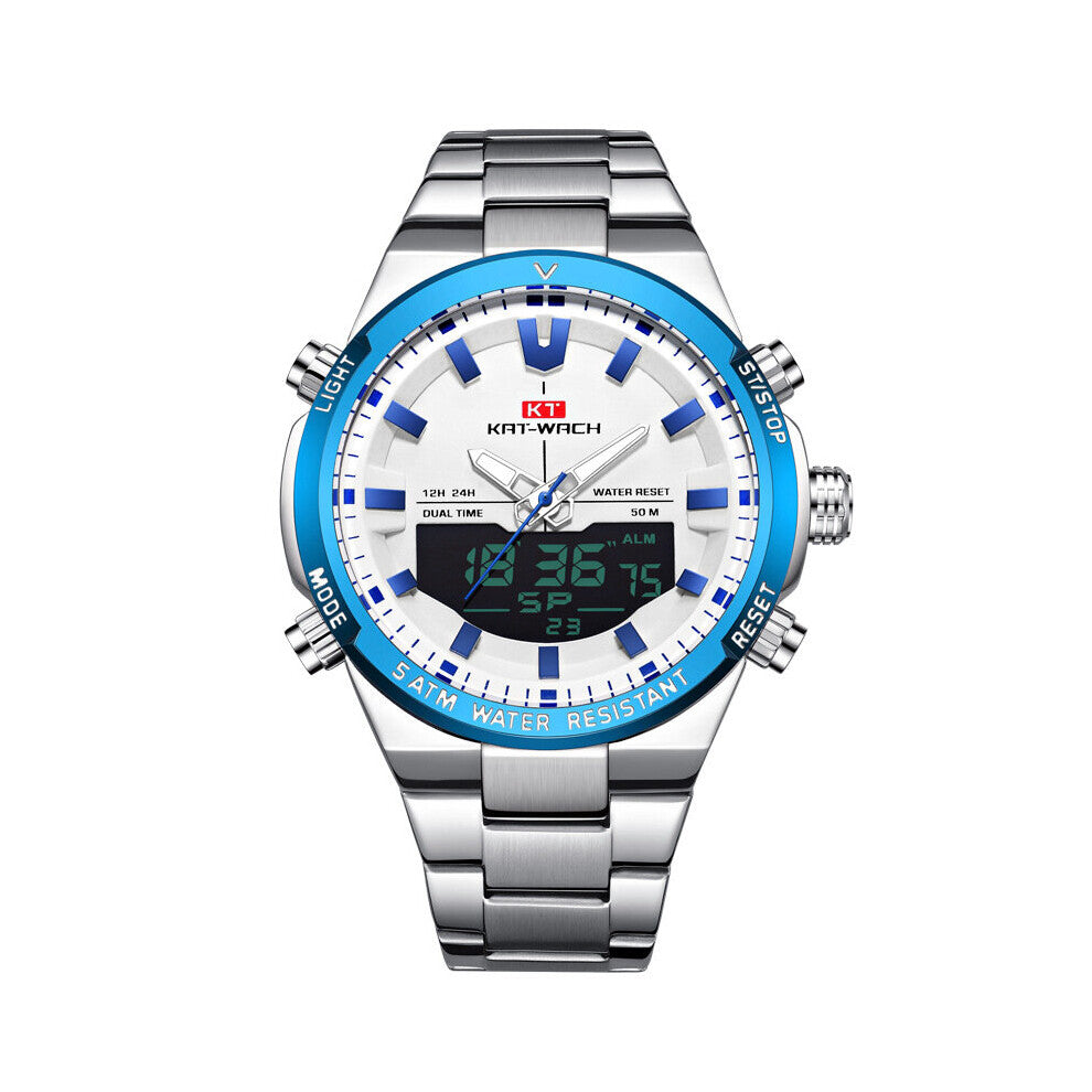 Watch Men's Waterproof Creative Wrist Watch For Male Clock Men Watch Relgio Masculino Stainless Steel Wristwatches