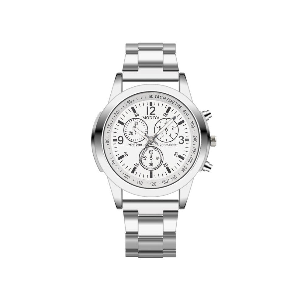 Summer Style Men Waterproof Vintage Watches Be Applicable To Men's Steel Band Quartz Sports Watch Face