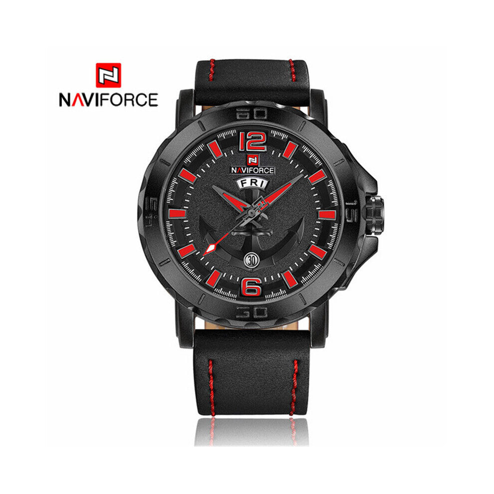 Top Men Watch Sports Leather Waterproof Watches Men?s Quartz Analog Digital Watch Male Relogio Masculino