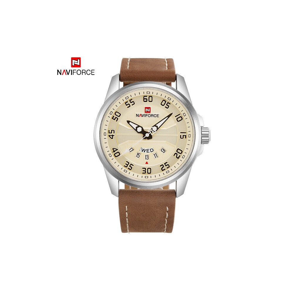 Top Military Quartz Watch Men Casual Waterproof Leather Sport Wristwatch Mens Watches Relogio Masculino