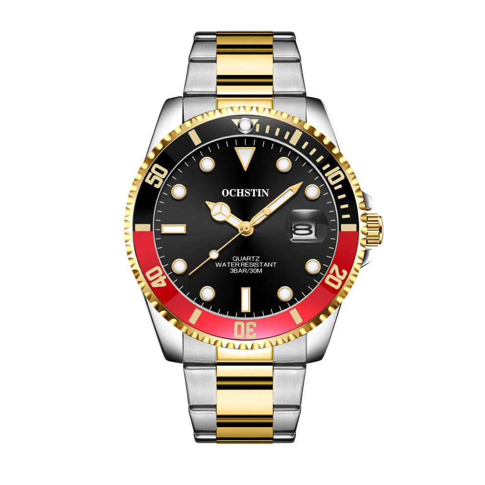 Men's Watches Stainless Steel Band waterproof Luminous Large Dial reloj hombre relogio masculino