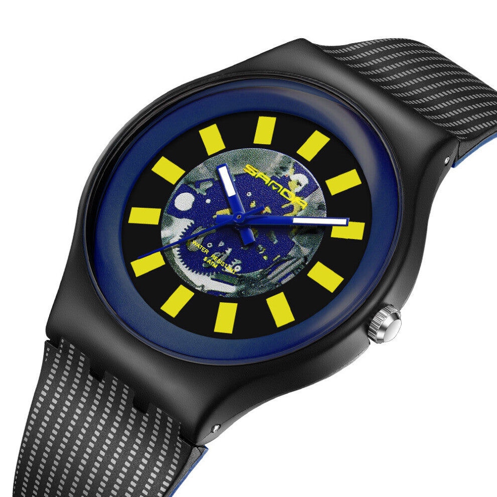 Kids Casual Men's Watches Quartz Watch 50M Waterproof Wristwatch For Man Shock Clock Men's Watch 3207