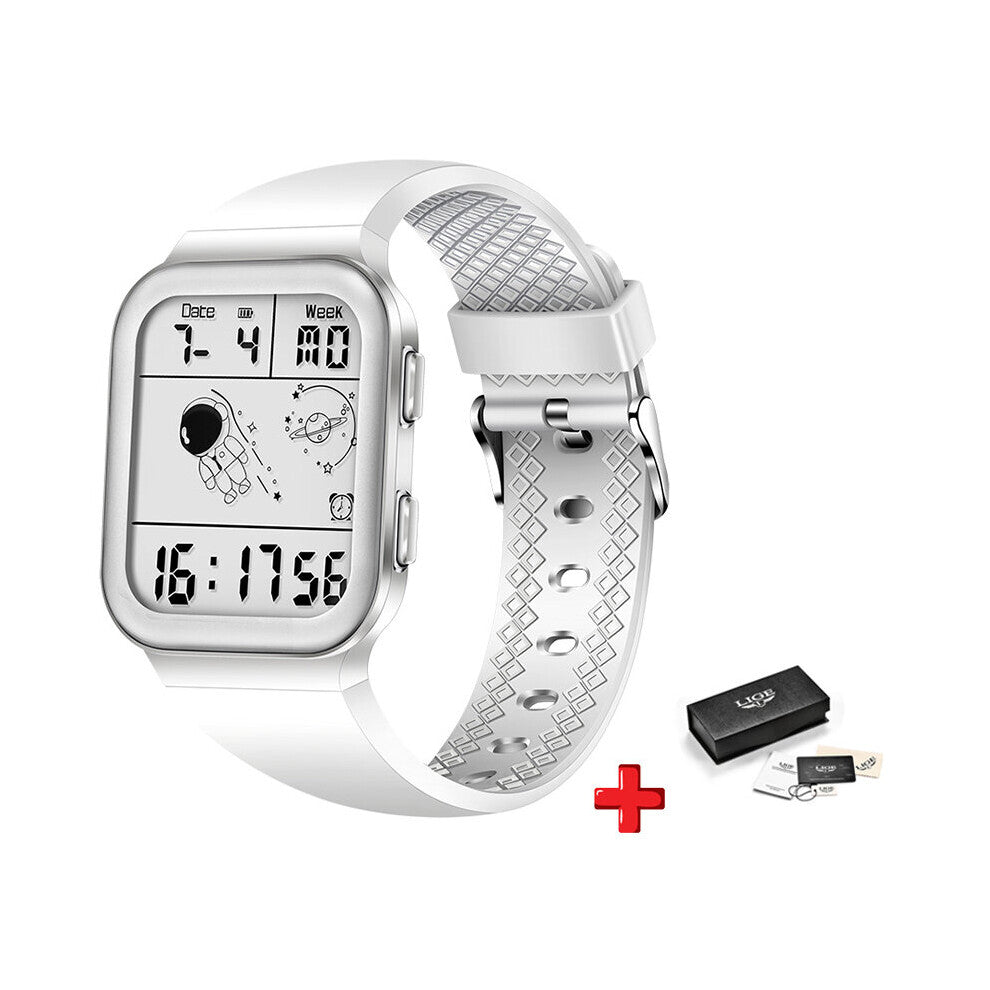 LIGE Astronaut Electronic Watch Sports Outdoor Waterproof Glow Cross Border Children's Electronic Wat
