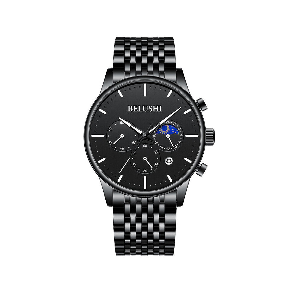 Mens Watches Top Sport Quartz Luminous Waterproof Chronograph Wristwatch Mens Watches montre homme