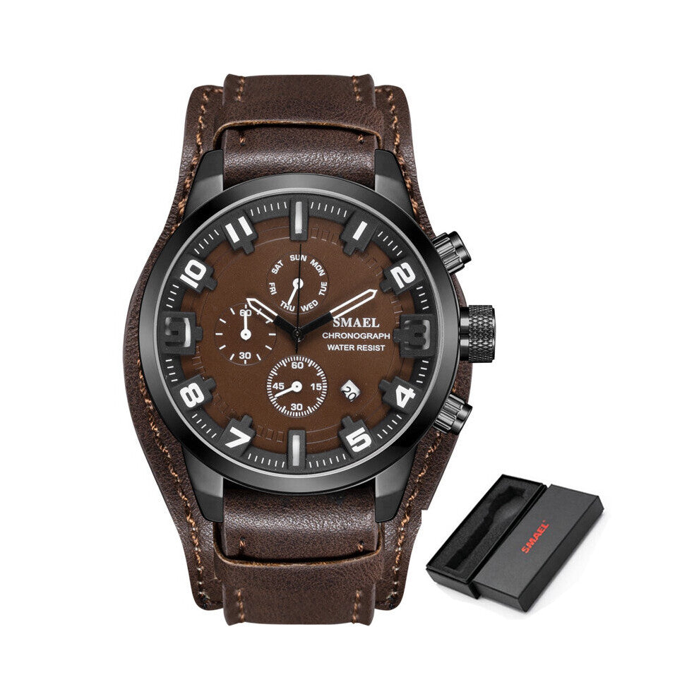 Watch Men Sport Quartz Clock Mens Watches Top Chronograph Waterproof Watch Relogio Masculino