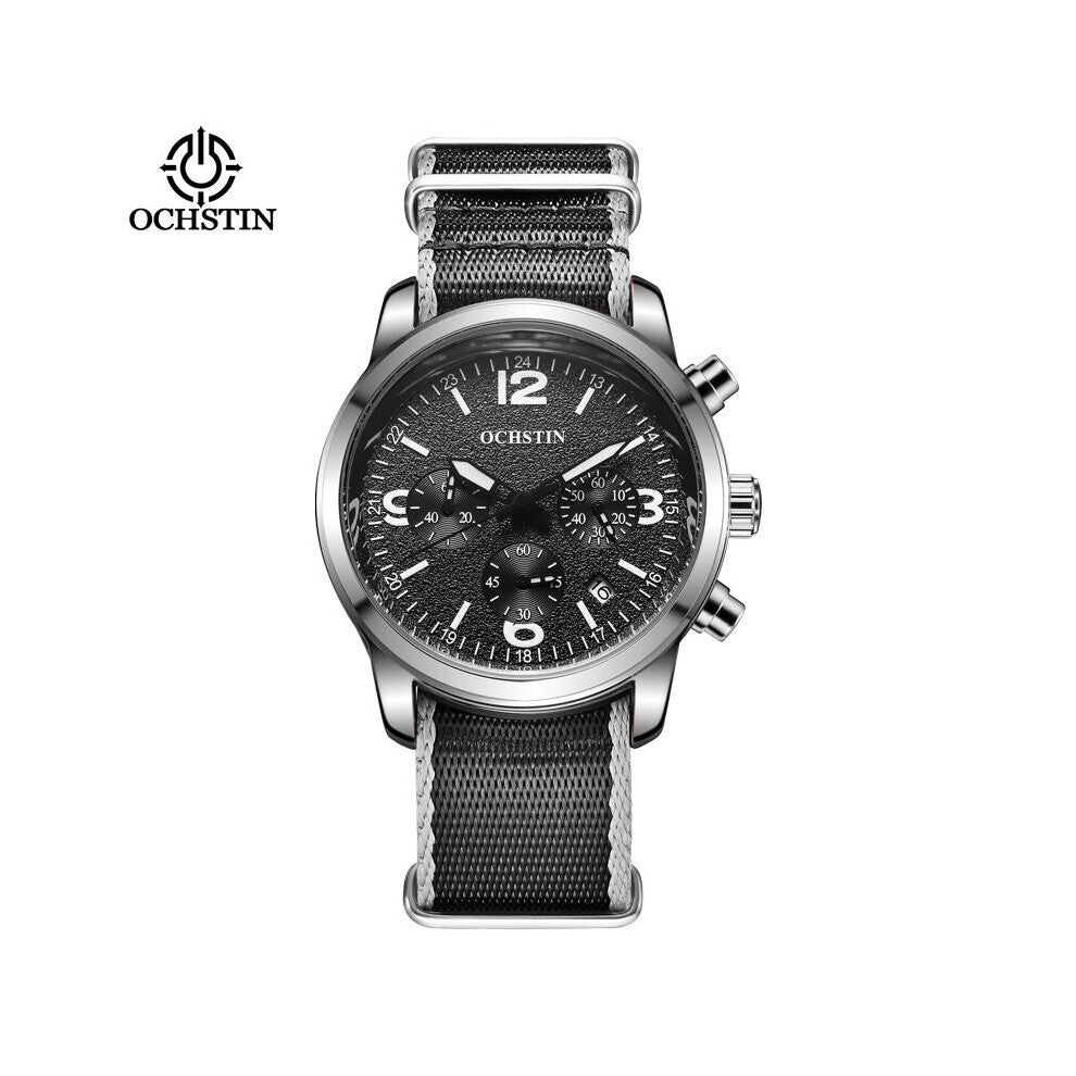 Watches For Men Top Quartz Waterproof Sport Wristwatches Reloj Hombre Montre Homme Relogio Masculino NylonStrap
