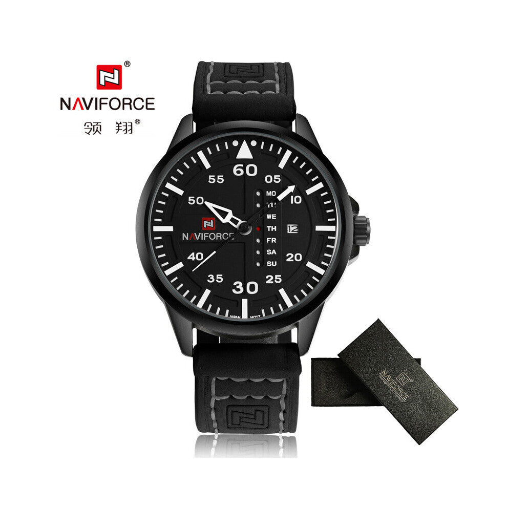 Top Men Sports Watches Men's Quartz Date Clock Man Leather Army Military Wrist Watch Relogio Masculino