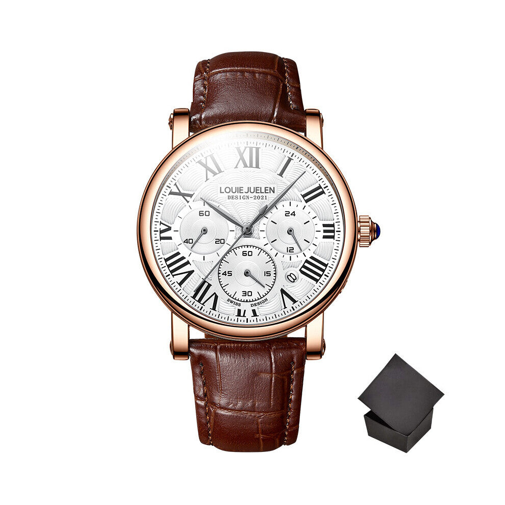 man watches Business watch for men Date Waterproof Chronograph Male Clock Mens Wristwatch relogio masculino