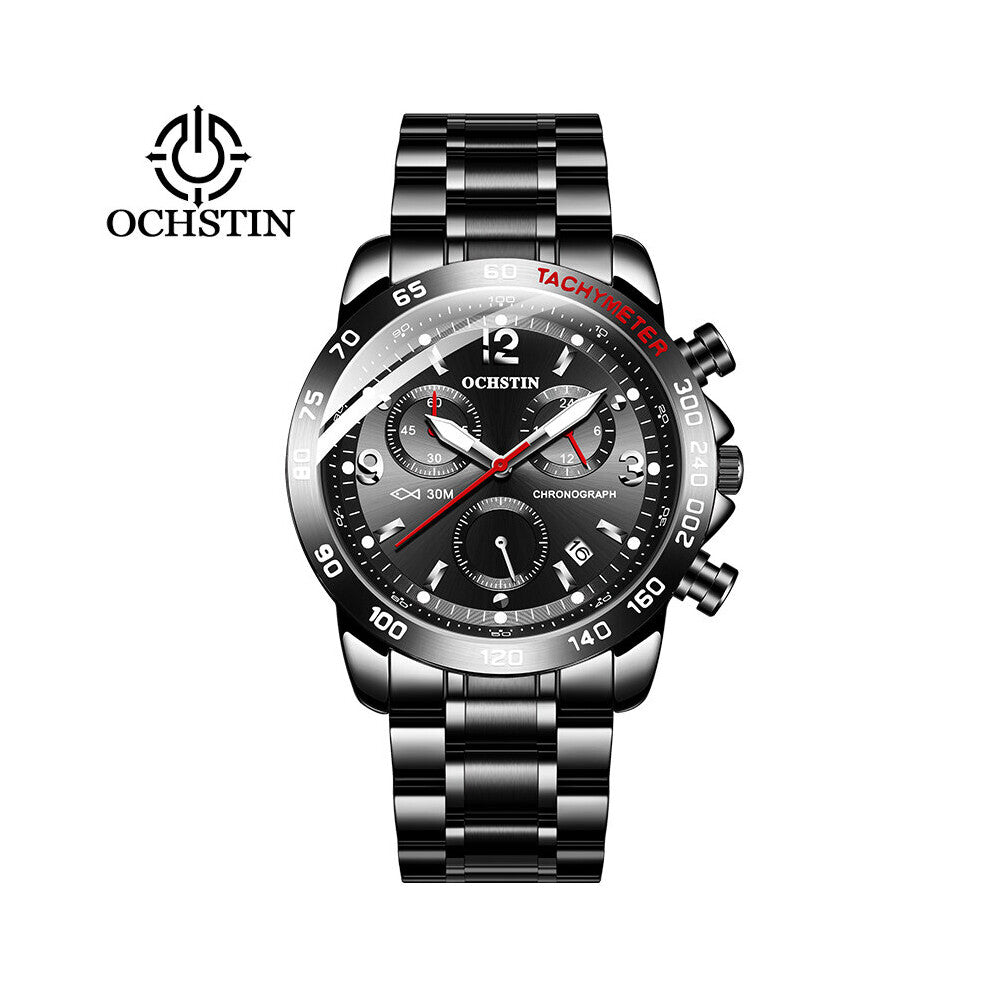 Stainless Steel Hollow Mens Watches Top Sport Waterproof Quartz Wristwatches Male Military Clock Relogio Masculino