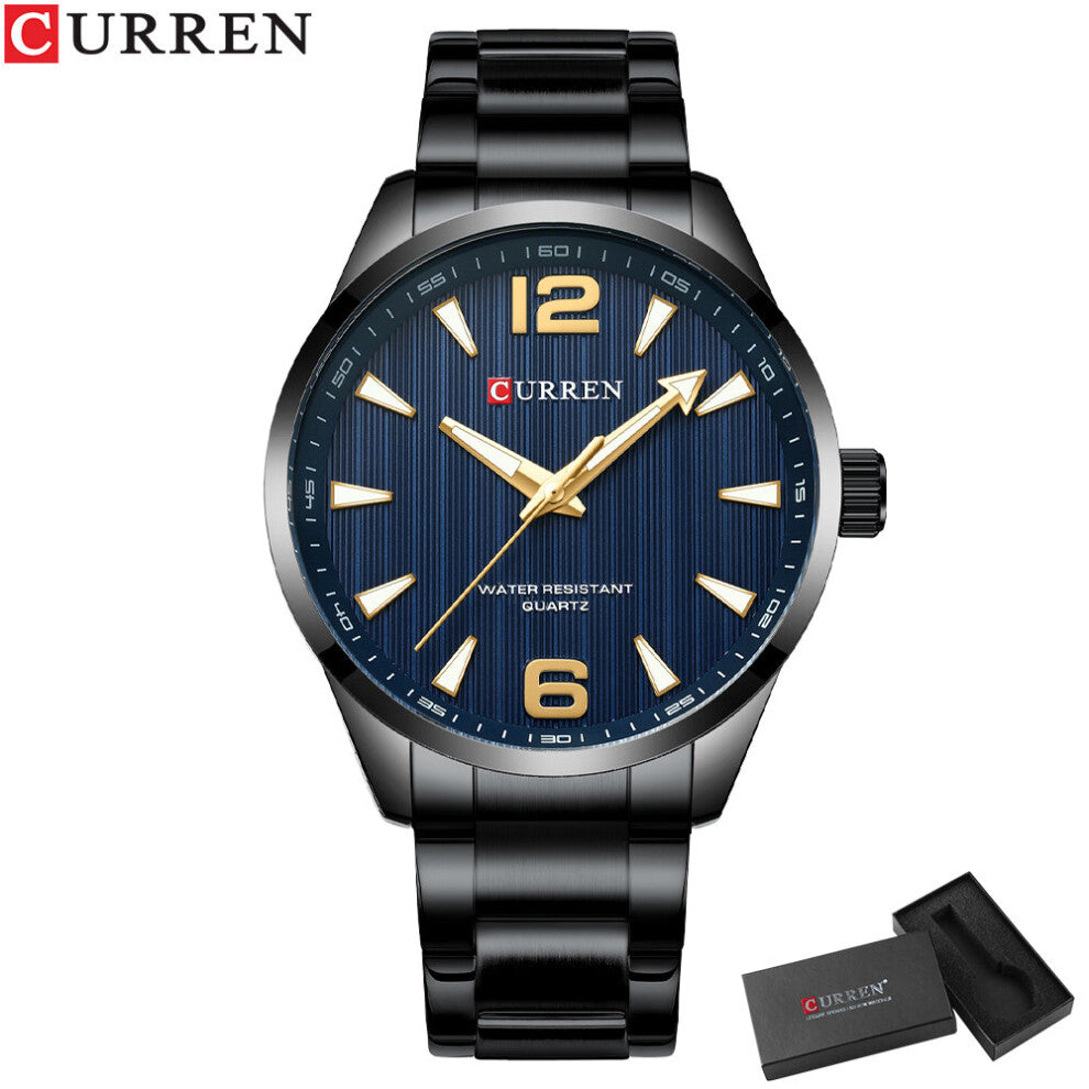 Men Watch Sport Men's Stainless Steel Waterproof Wristwatches Relogio Masculino Clock Timepiece