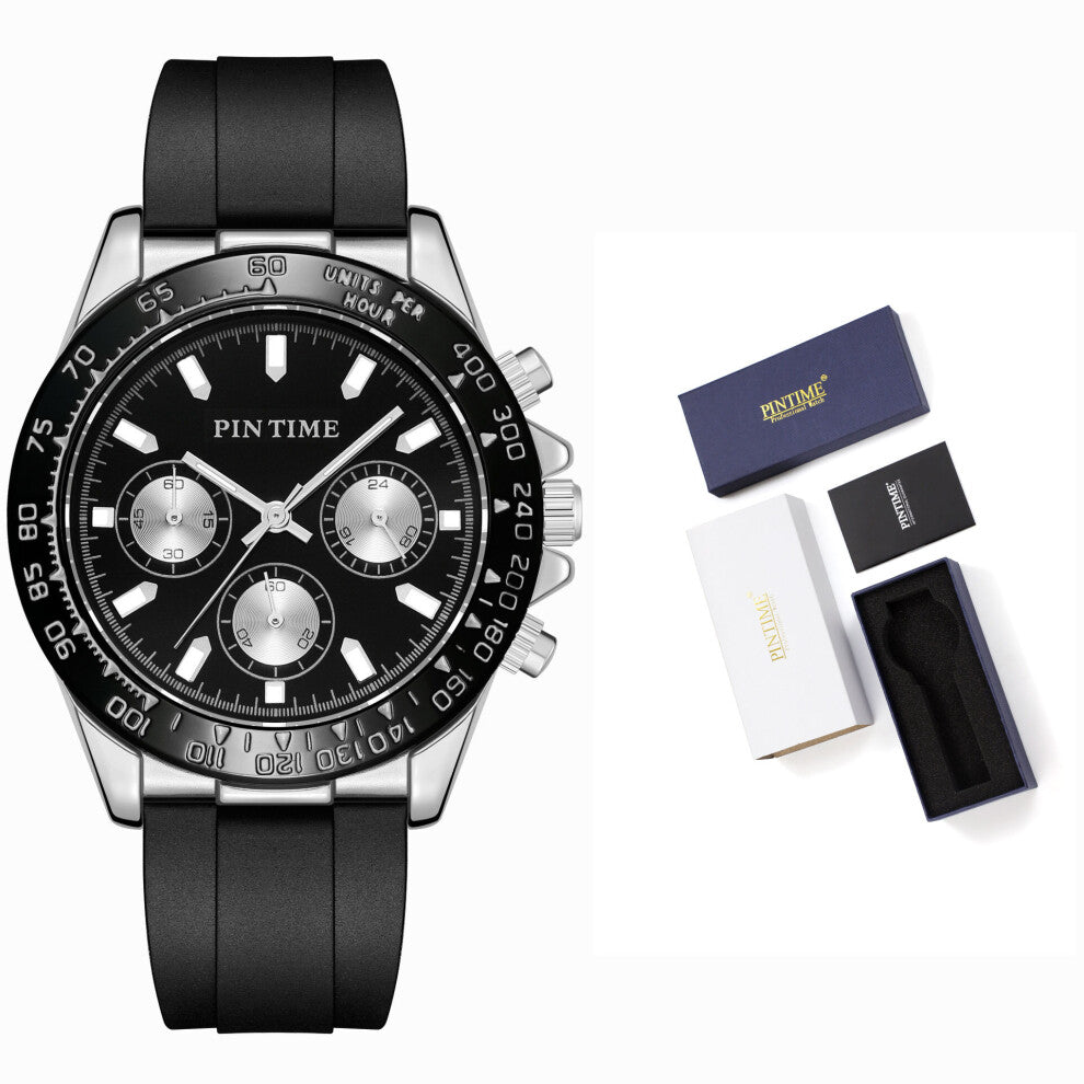 Military Sports Watch Diamond Men watch calendar army men watch rubber strap