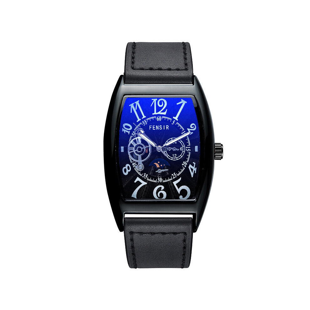 Men's Leisure Sports Watch Top military leather Watch Men's watch 30M waterproof Relogio Masculino