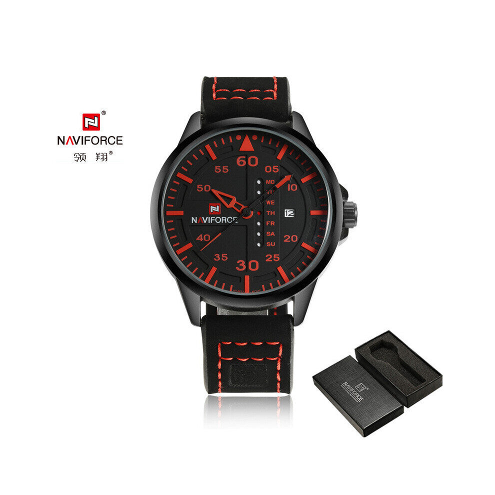 Quartz Watches For men Casual Military Sports Man Watches Leather Wristwatch Male Clock Relogio Masculino