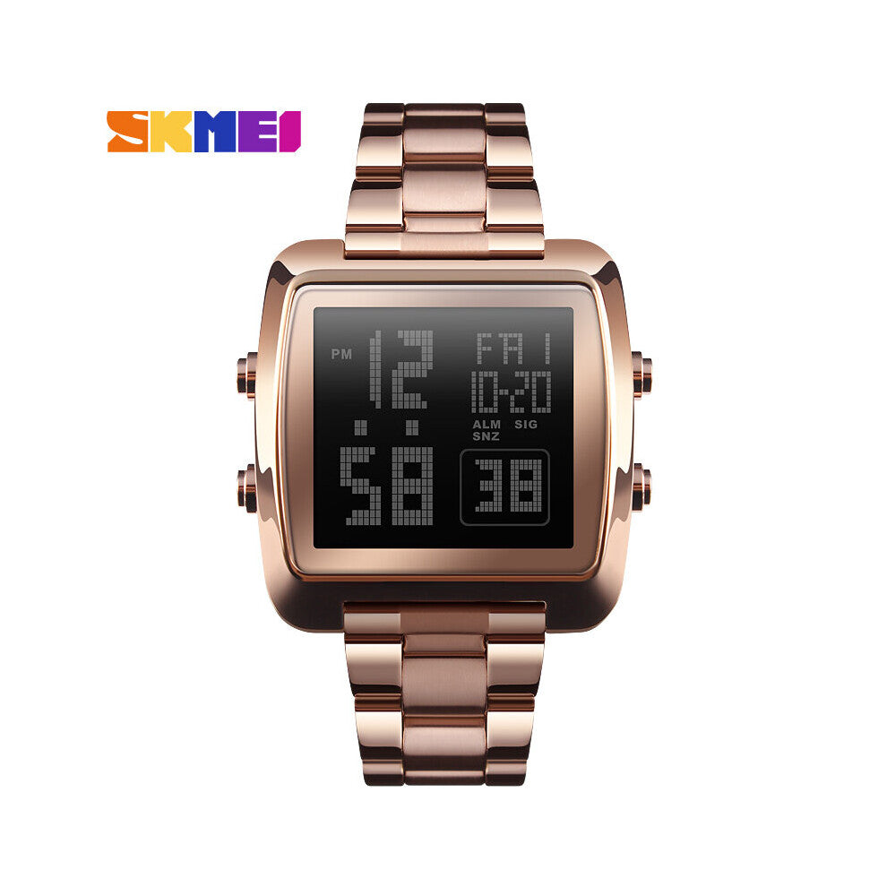 Full Steel Mens Watches Top Military Sports Watches Clock Waterproof LED Digital Watch Men Relogio Masculino