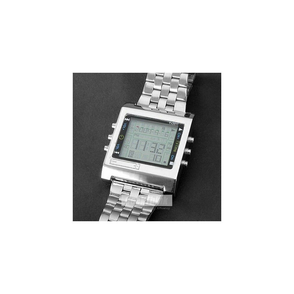 Top Watches Men Led Digital Watches Alarm TV DVD Remote Control Watch Men Sports Watches Reloj Hombre Montre Homme