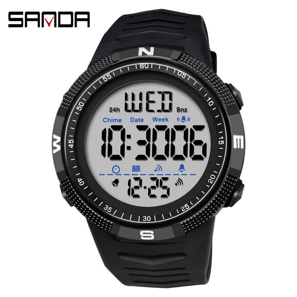 Men's Sports Watch LED Digital Mens Watches Waterproof Countdown Dual Time shock Wristwatches Relogio Masculino