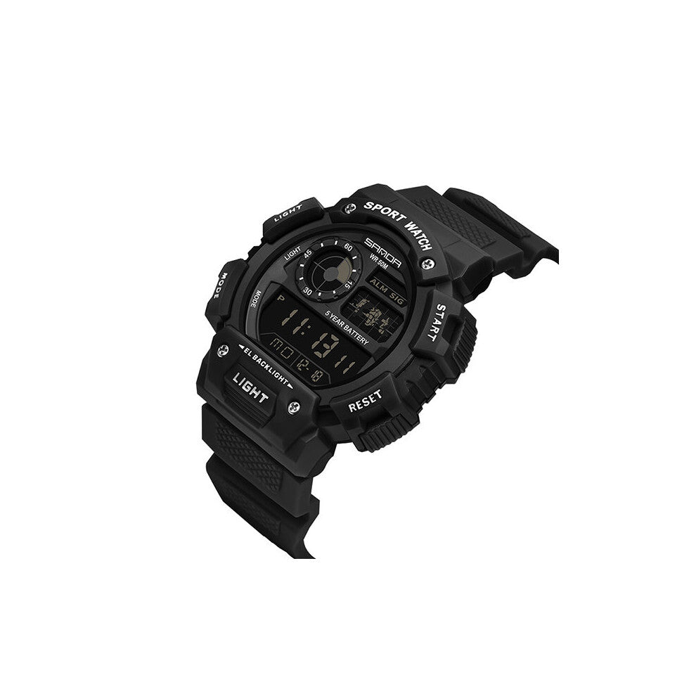SANDA Style Men Digital Watch Military Sports Watches Waterproof Electronic Wristwatch Mens Relogios