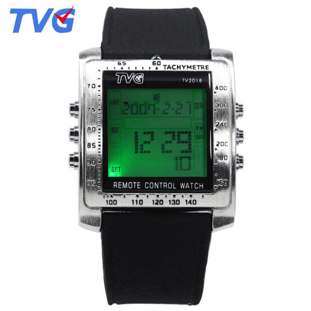 Men Watches Creative TV DVD Remote Control Watches Men Sports Watches Men Led Digital Watches Military Watch