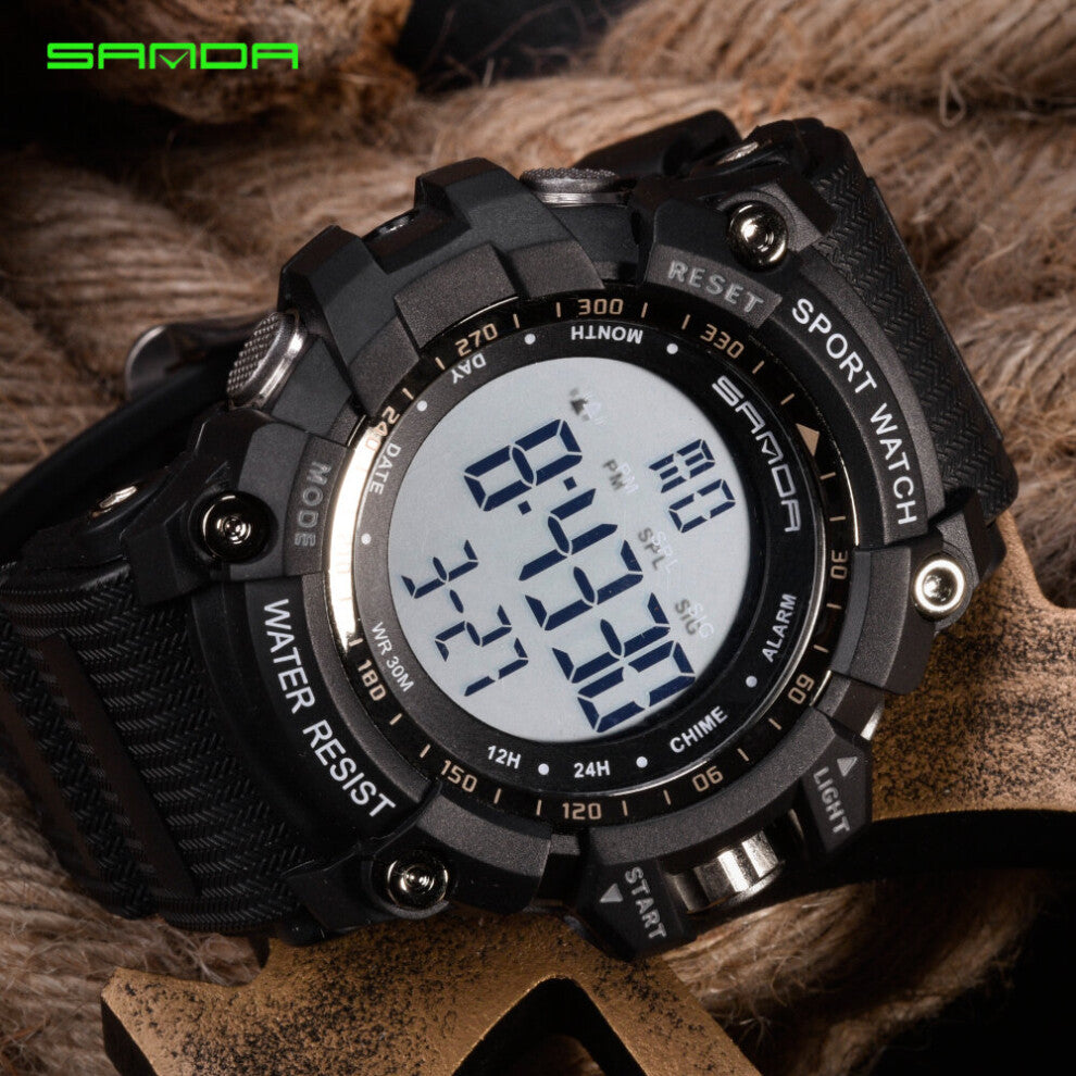 G Style Men's Sports Watch Digital Mens Watches Waterproof Countdown Dual Time Shock Wristwatches Relogio Masculino