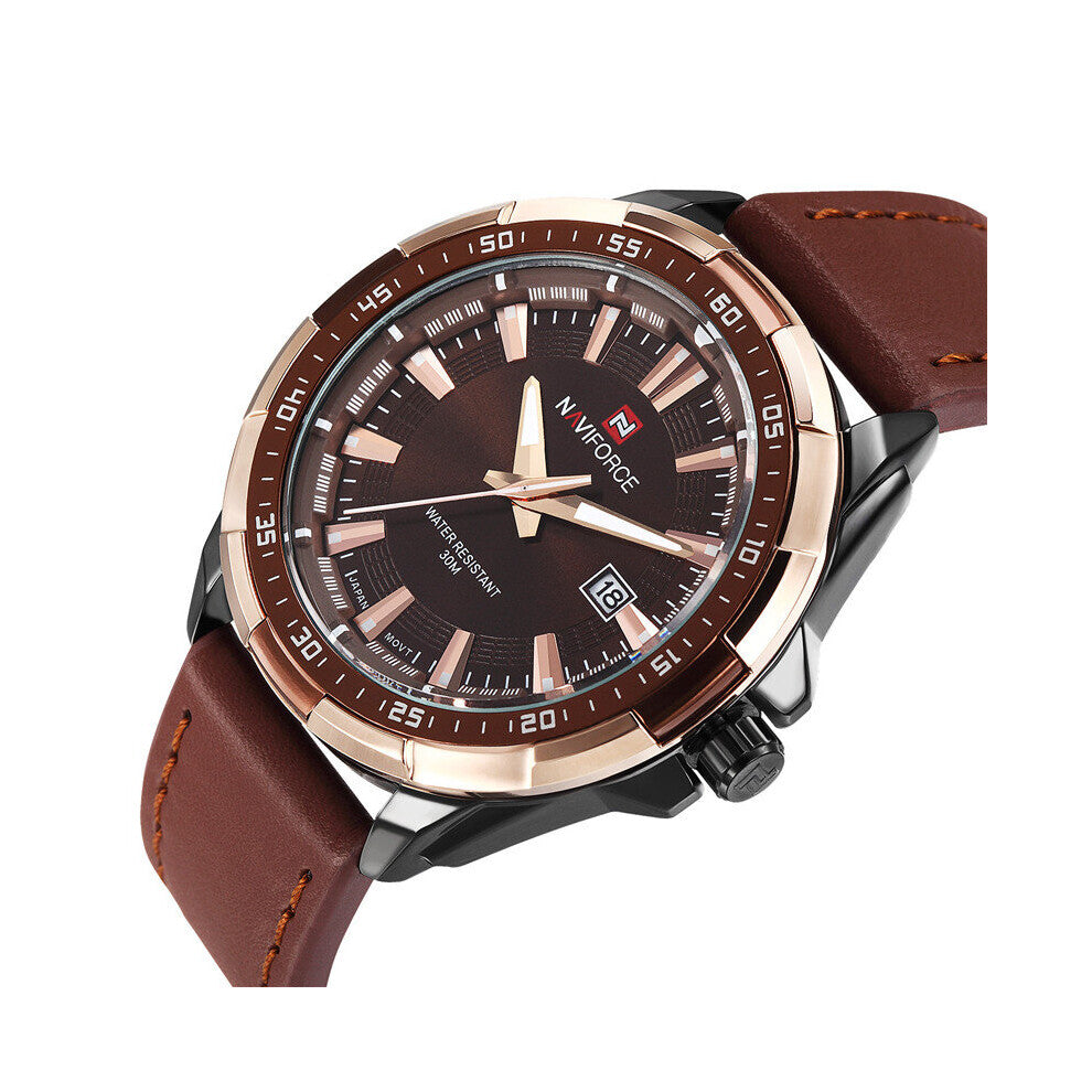 Analog Quartz Watch Men Waterproof Casual Sports Watches Man Leather Wristwatches Relogio Masculino