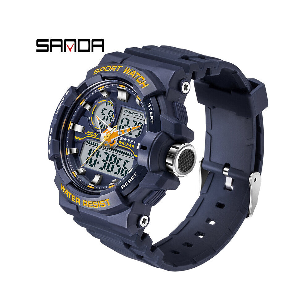 Sports Men's Watches Top Military Quartz Watch Men Waterproof S Shock Wristwatches relogio masculino 6025