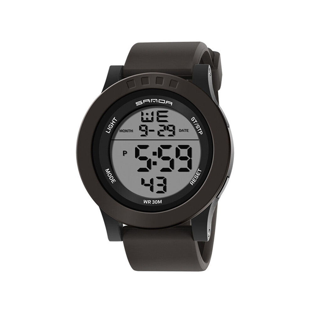 Sport Watch For Men Digital Sports Multifunction Watches Electronic Alarm Clock Silicone Mens Waterproof Clock