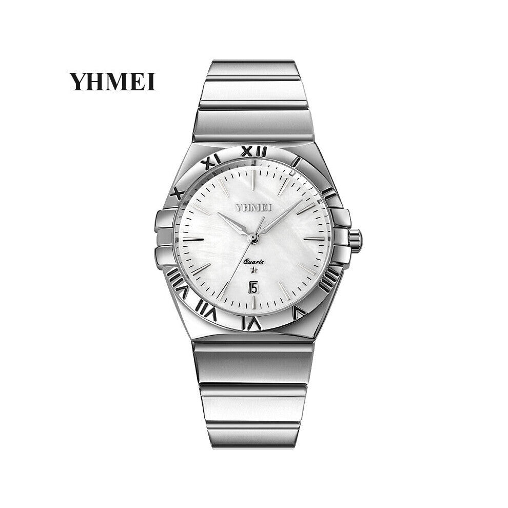 Top Luminous Watch for Men Sports Stainless Steel Mens Watches Relogios Masculino Golden Quartz Wristwatches