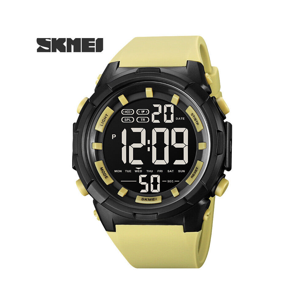 Military Sports Watches Alarm Countdown 50M Waterproof Outdoor Digital Watch Men LED Electronic Wristwatches