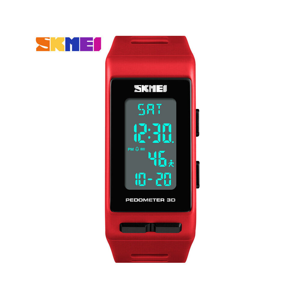 Mens Sports Watches Top Pedometer Calorie Digital Watch Waterproof LED Electronic Wrist Watch Clock Men