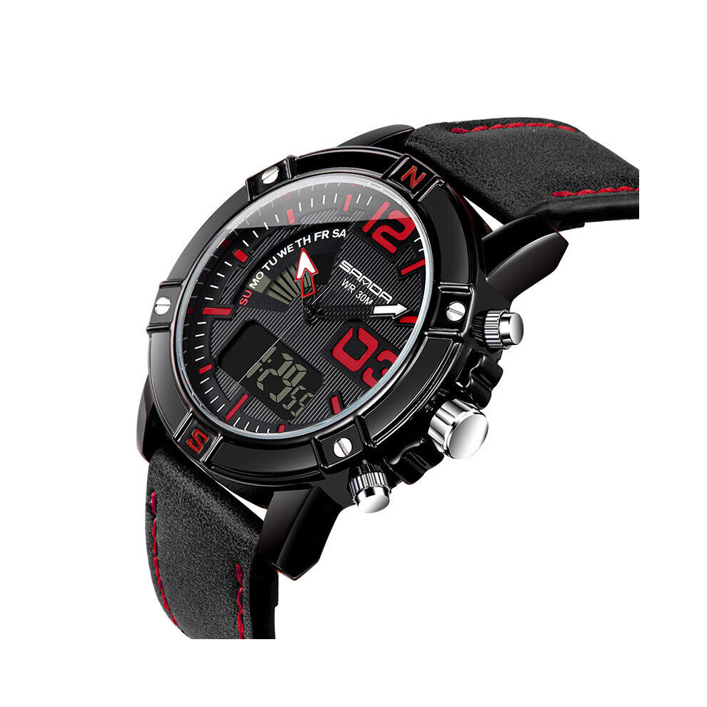 SANDA Sports Watch for Men Top Waterproof Digital Wristwatch Male Clock Military Quartz Watch Relogio Masculino