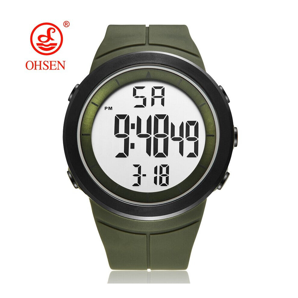 LCD Digital Men Wristwatch 50M Waterproof Sports Military Watches Hand male Clocks relogio masculino