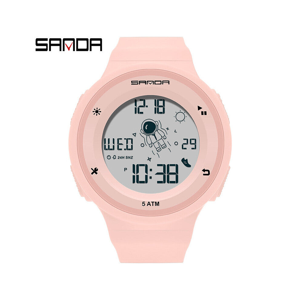 Space Sports Electronic Youth Watch Men Women Student G Outdoor Shock Waterproof Digital Luminous Gift Wristwatch