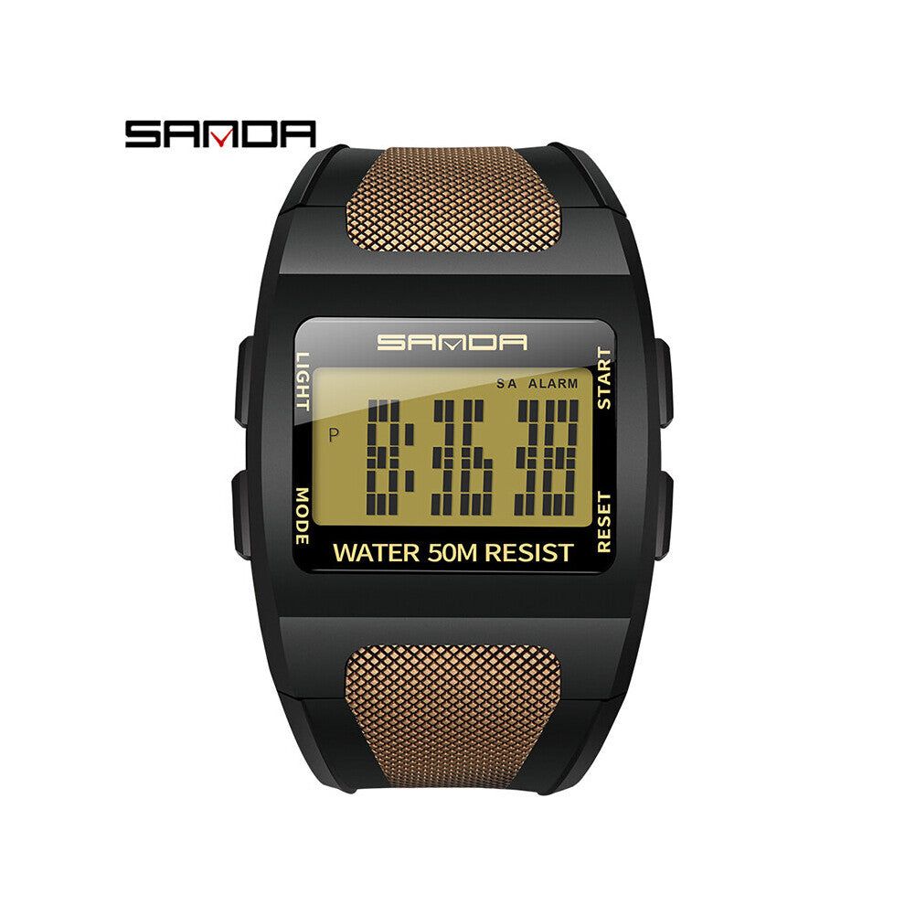 Men's Watch Military LED Digital Display 30M Waterproof Alarm Clock Sports Electronic Wristwatch Top erkek kol saati