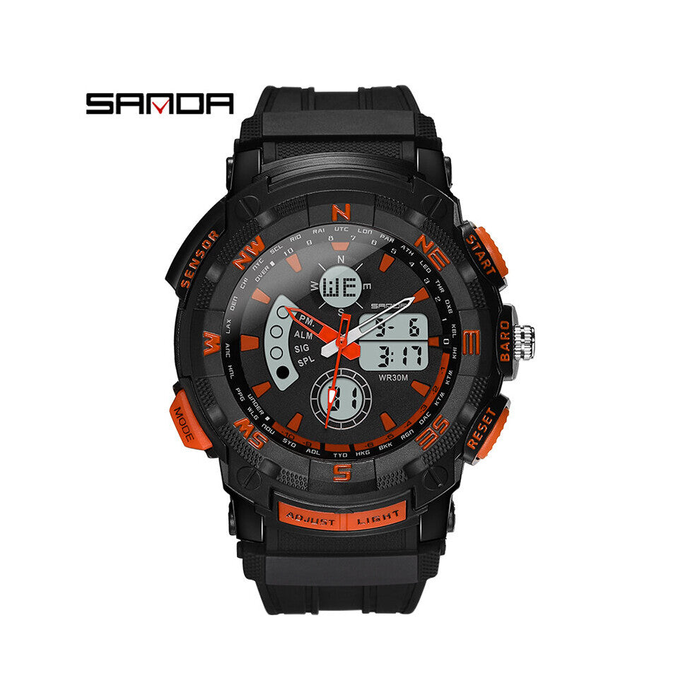 Sports Men Watch Digital Military Multifunctiona LED Display Waterproof Watches Electronic Wristwatches Relogio Masculino