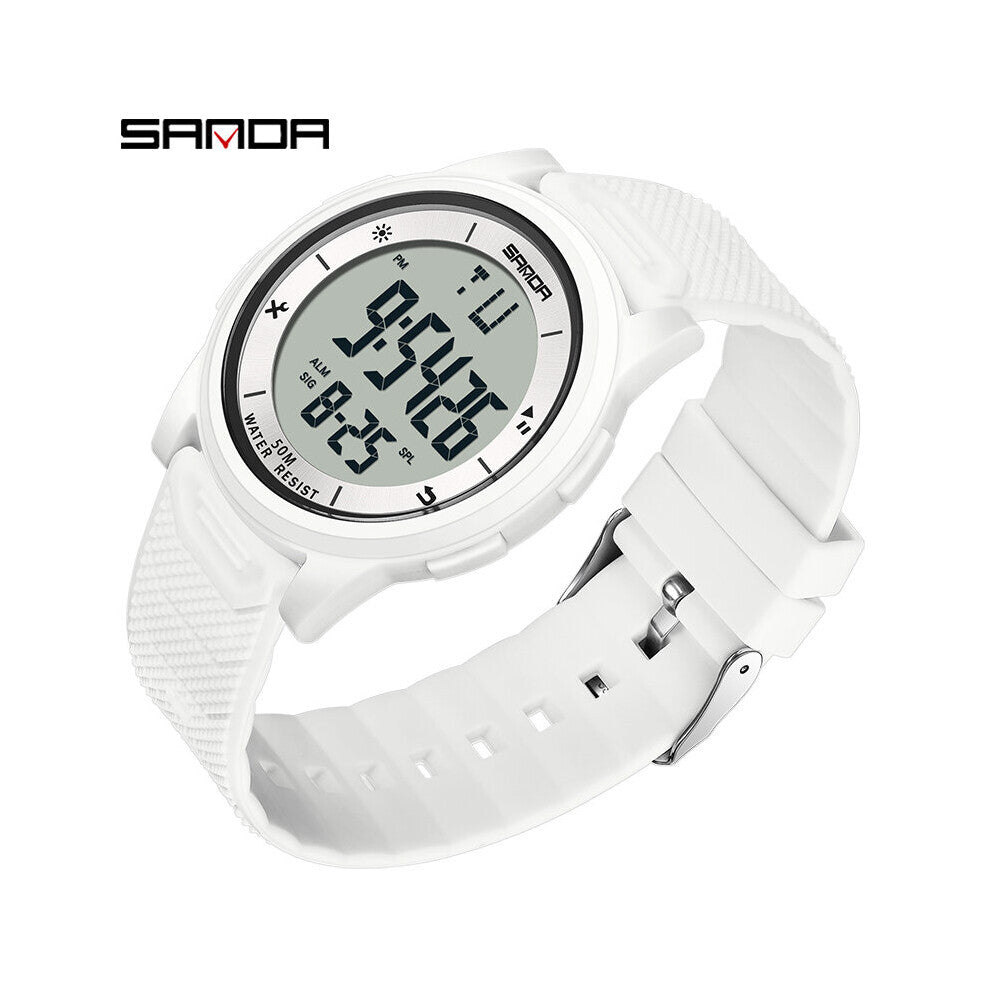 Top Outdoor Sports Watch Men 5ATM Waterproof Military Style Watches Digital Display Clock Relogio Masculino