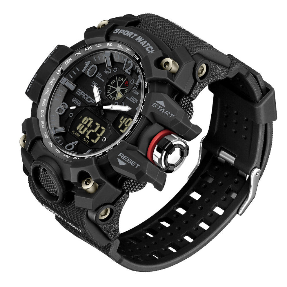 Kids Men Watches 50M Waterproof Sports Military Watch Digital Quartz Wristwatch For Male Relogio Masculino 3169