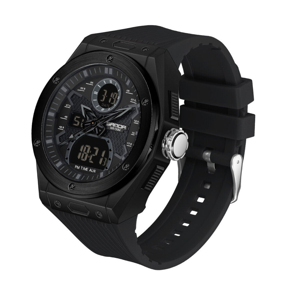 Kids Men Watches Dual Display Digital Quartz Wristwatches Waterproof Sports Military Watch Relogio Masculino 3138