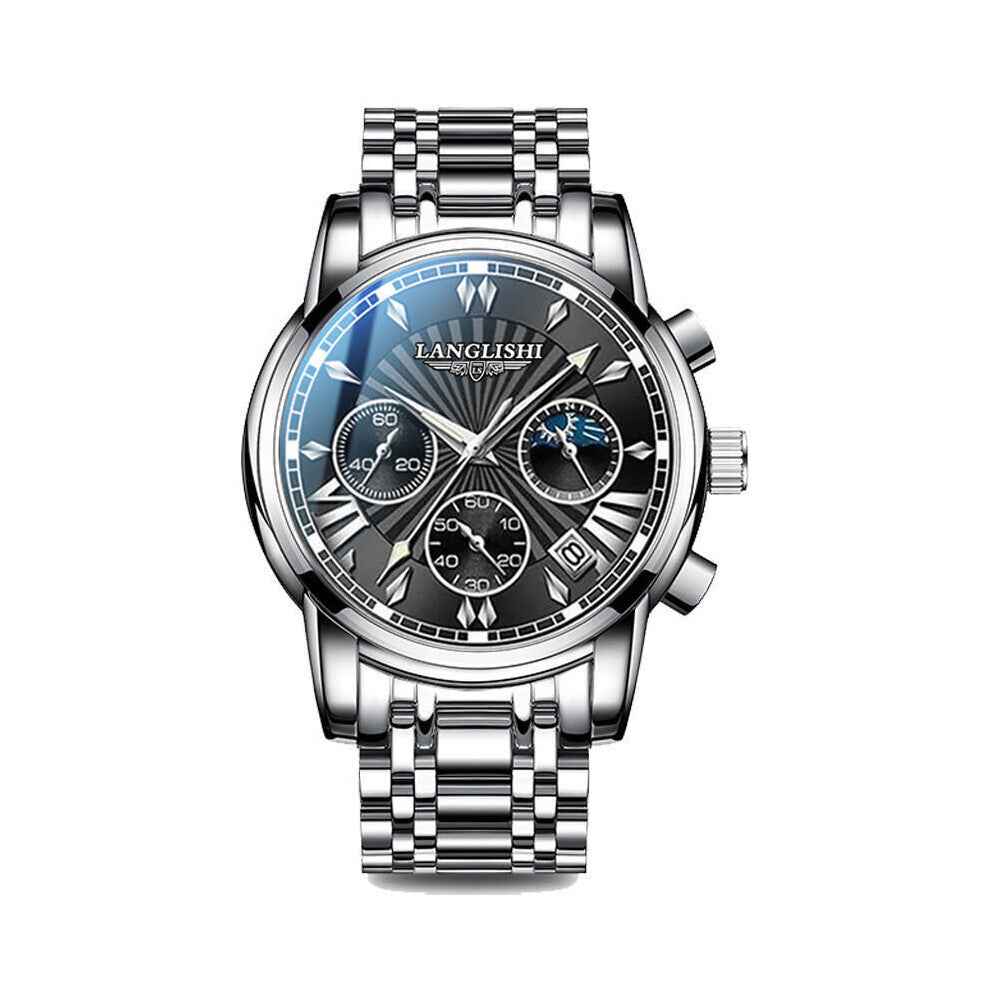 Men's Watches Top Men Wrist Watch Leather Luminous Quartz Watch Sports Waterproof Male Clock Relogio Masculino