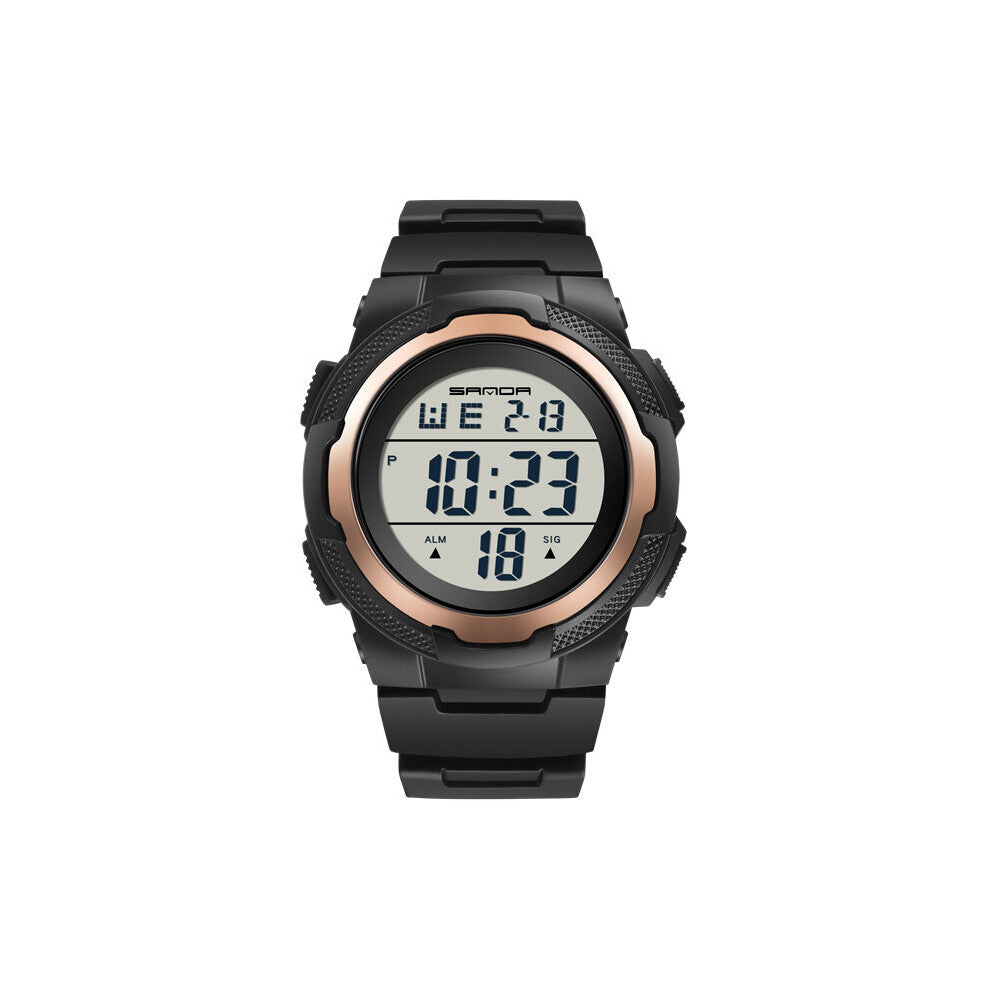 Outdoor Sport For Men Watch Military Men Wristwatch Electronic Alarm Luminous Clock Waterproof Sports Men's Digital Watche