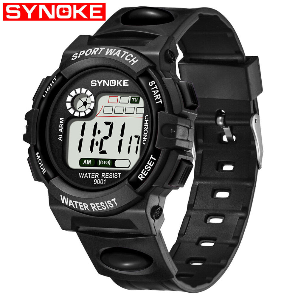 Man Sports Waterproof Watches Be Applicable To Multifunctional Outdoor Student Men's and Girls' Electronic Watch Pink