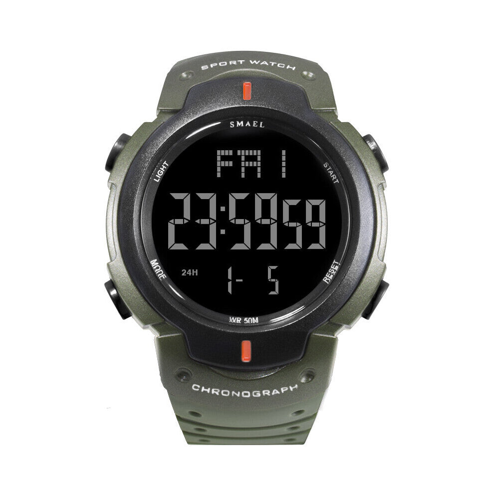 Smael Military Sports Watch Army Fashoin Men Big Dial S Shock Relojes Hombre Casual Sport Watches 0915 Led Digital For
