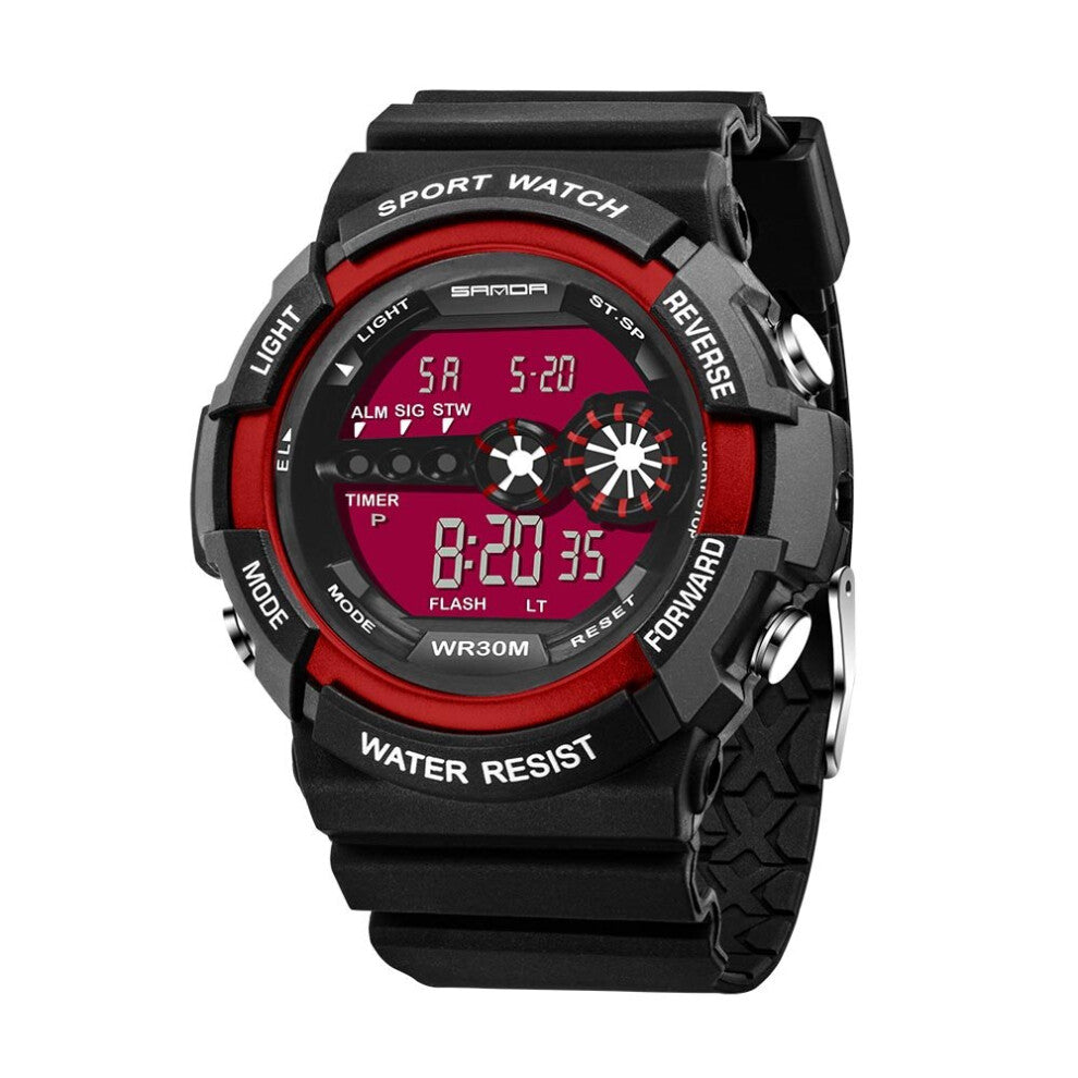 Waterproof LED Sports Military Watches Shock Men's Analog Quartz Digital Watch relogio masculino