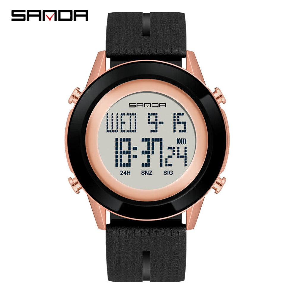 Sanda Top Sports Watch Men's 50m Waterproof Male Clock Military Digital Outdoor Relogio Masculino