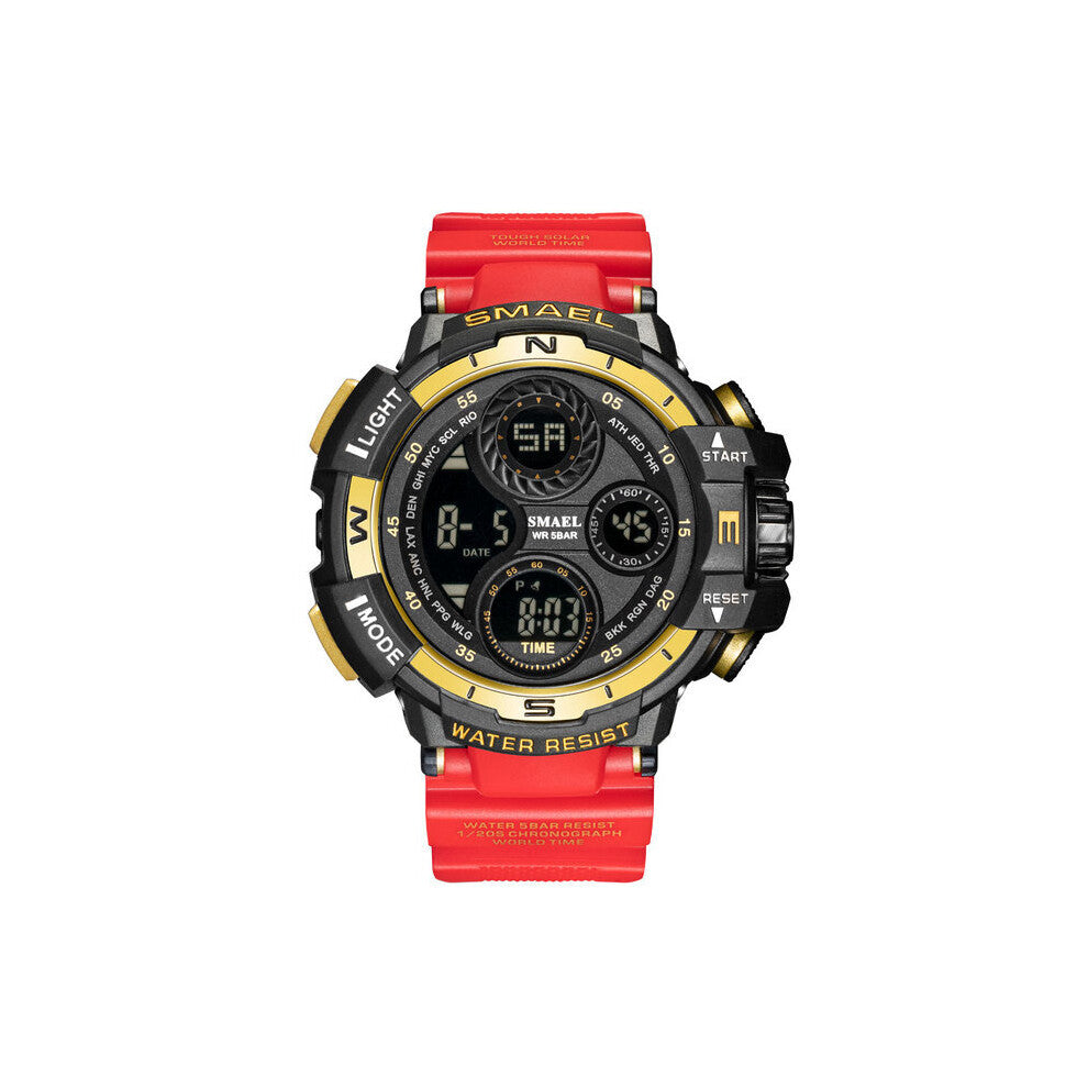 Men's Watches SMAEL Waterproof Watch Outdoor Sports Clock For Male Stopwatch Digital Quartz Wristwatches 8022 reloj hombre Watch