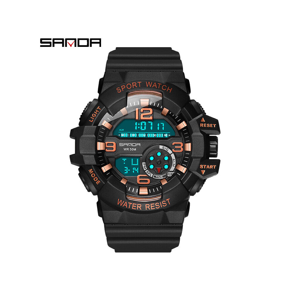 Sanda Top Military Watch Men's Led Digital G Outdoor Multi-function 30m Waterproof Sports Watches Relojes Hombre
