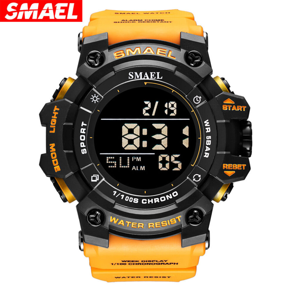 Watch Men Sports Watches Large Dial Electronic Digital Watch Shock Resistant Waterproof Outdoor Military Stopwatches Sport